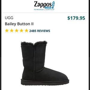 UGG Bailey Button II - Black